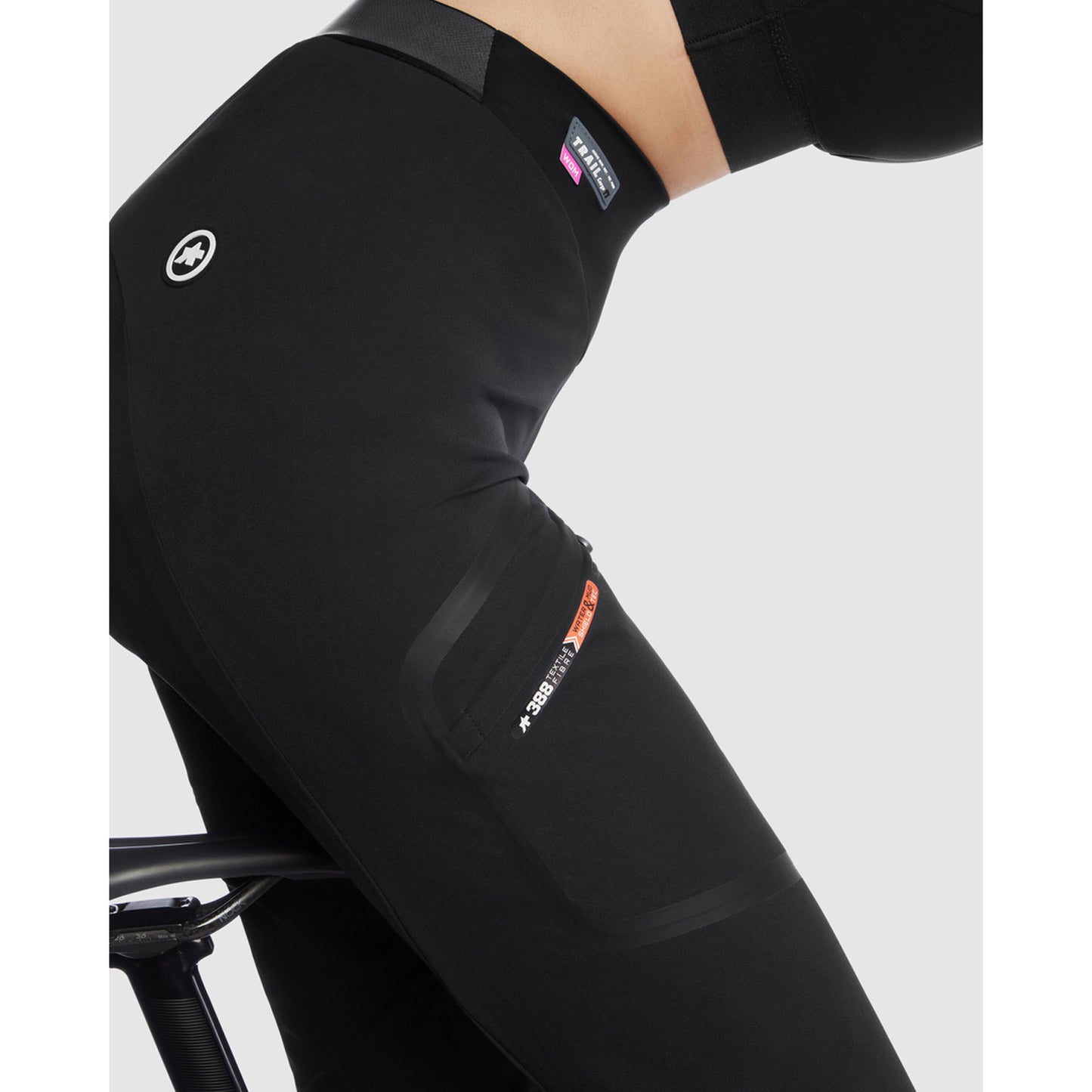 ASSOS TACTICA - Salopette serie nera da donna