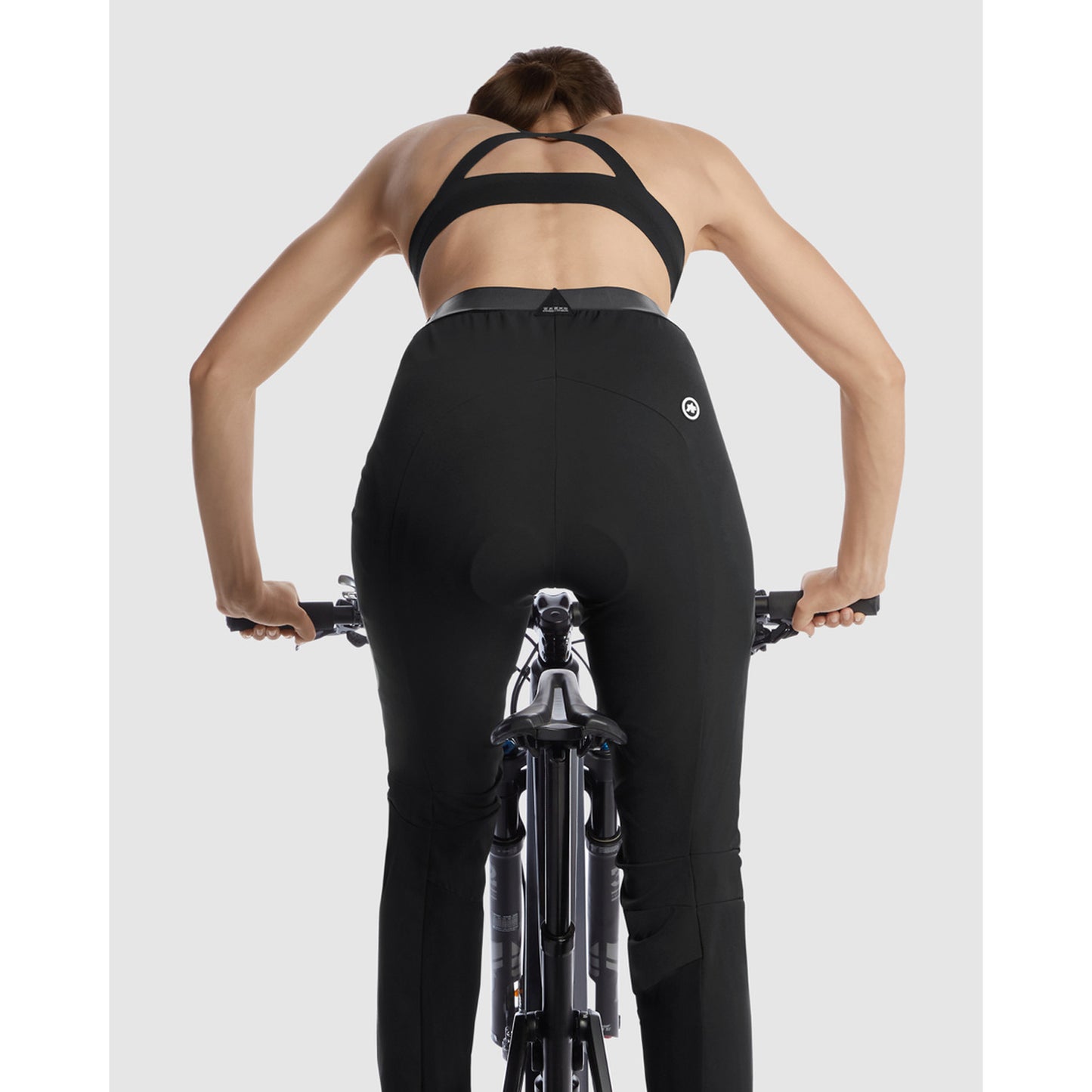 ASSOS TACTICA - Salopette serie nera da donna
