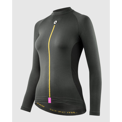 Sottobase ASSOS SPRING FALL P1 Maniche Lunghe Donna Grigio