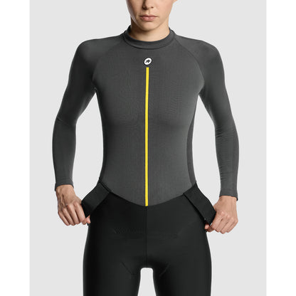 Sottobase ASSOS SPRING FALL P1 Maniche Lunghe Donna Grigio