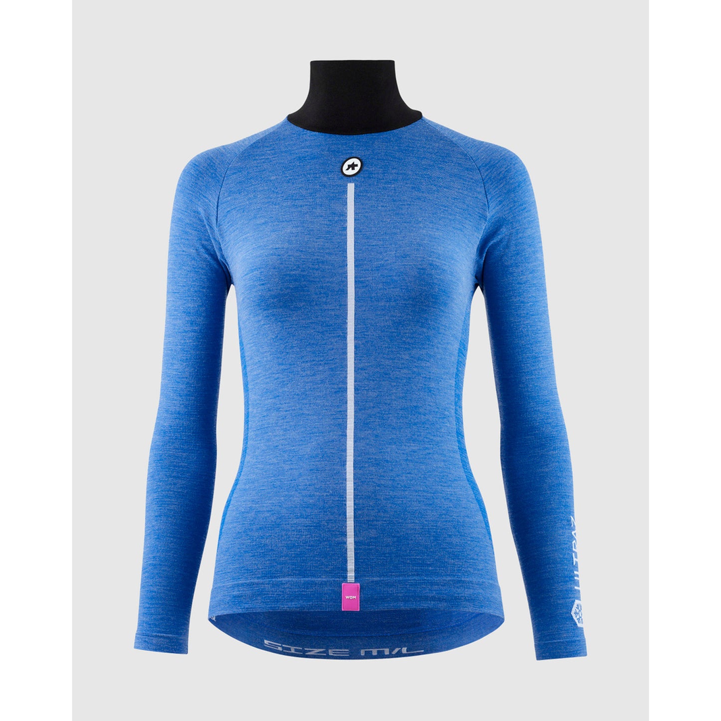 ASSOS WOM UZ P1 Donna manica lunga Calypso Blu Intimo