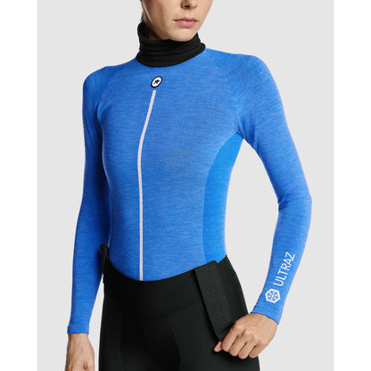 Intimo ASSOS ULTRAZ WINTER SKIN P1 Maniche Lunghe Donna Calypso Blu