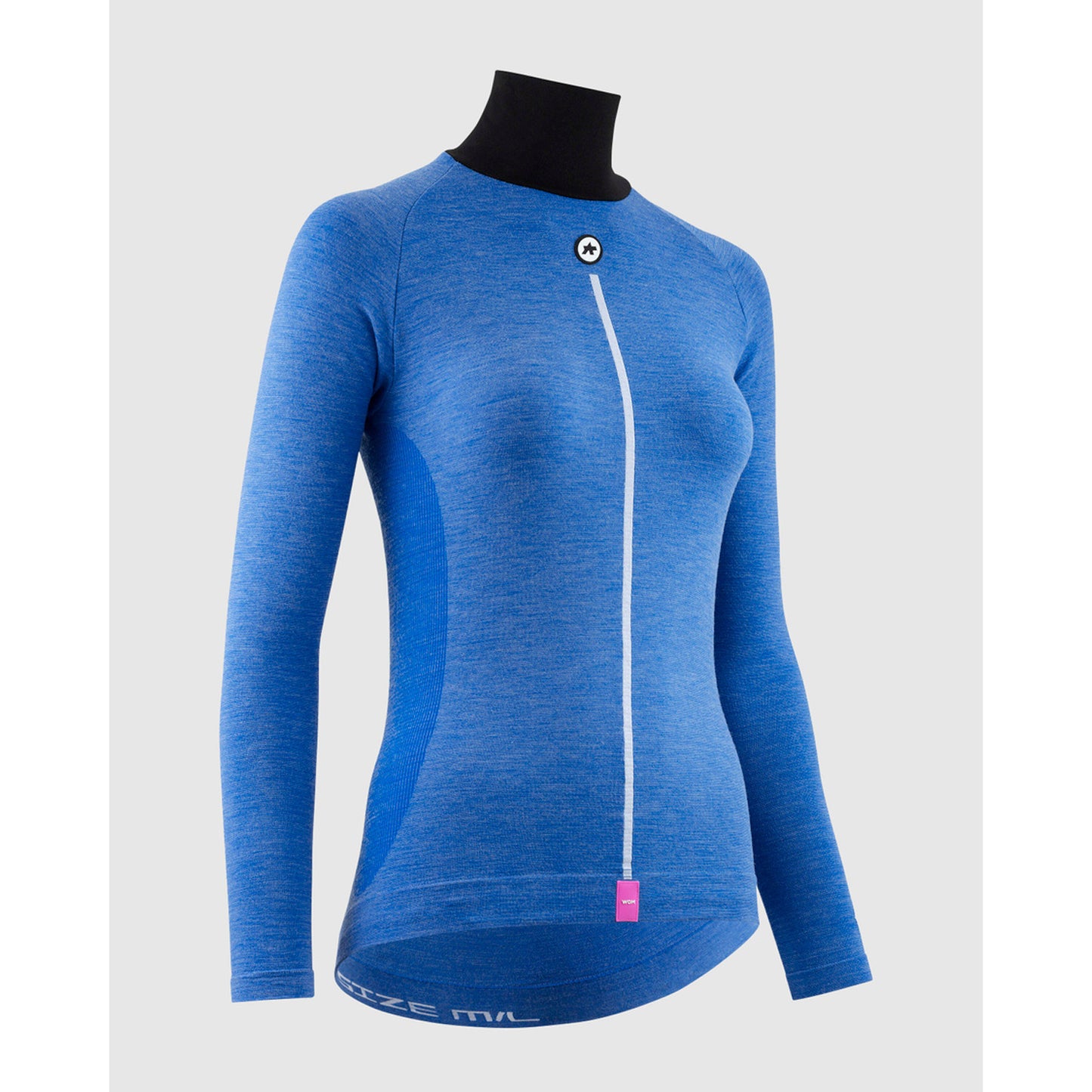ASSOS WOM UZ P1 Donna manica lunga Calypso Blu Intimo