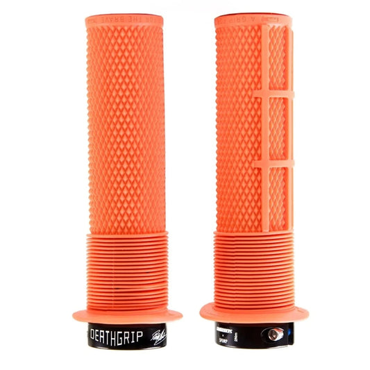 Manopole DMR DEATHGRIP Flangia Media Lock-on Arancione
