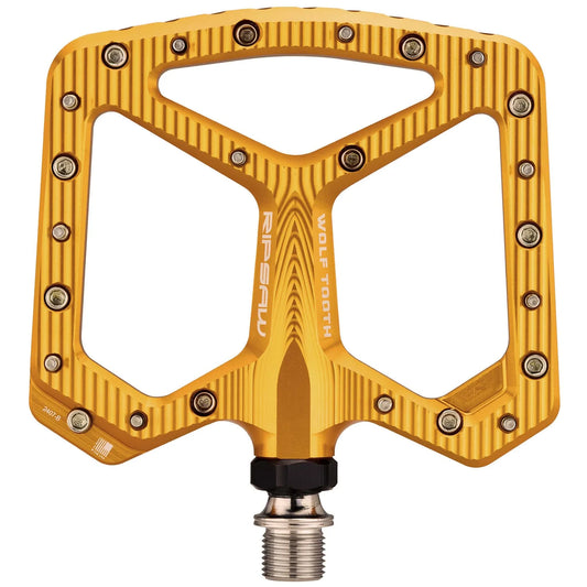 Pedali piatti WOLF TOOTH RIPSAW dorati