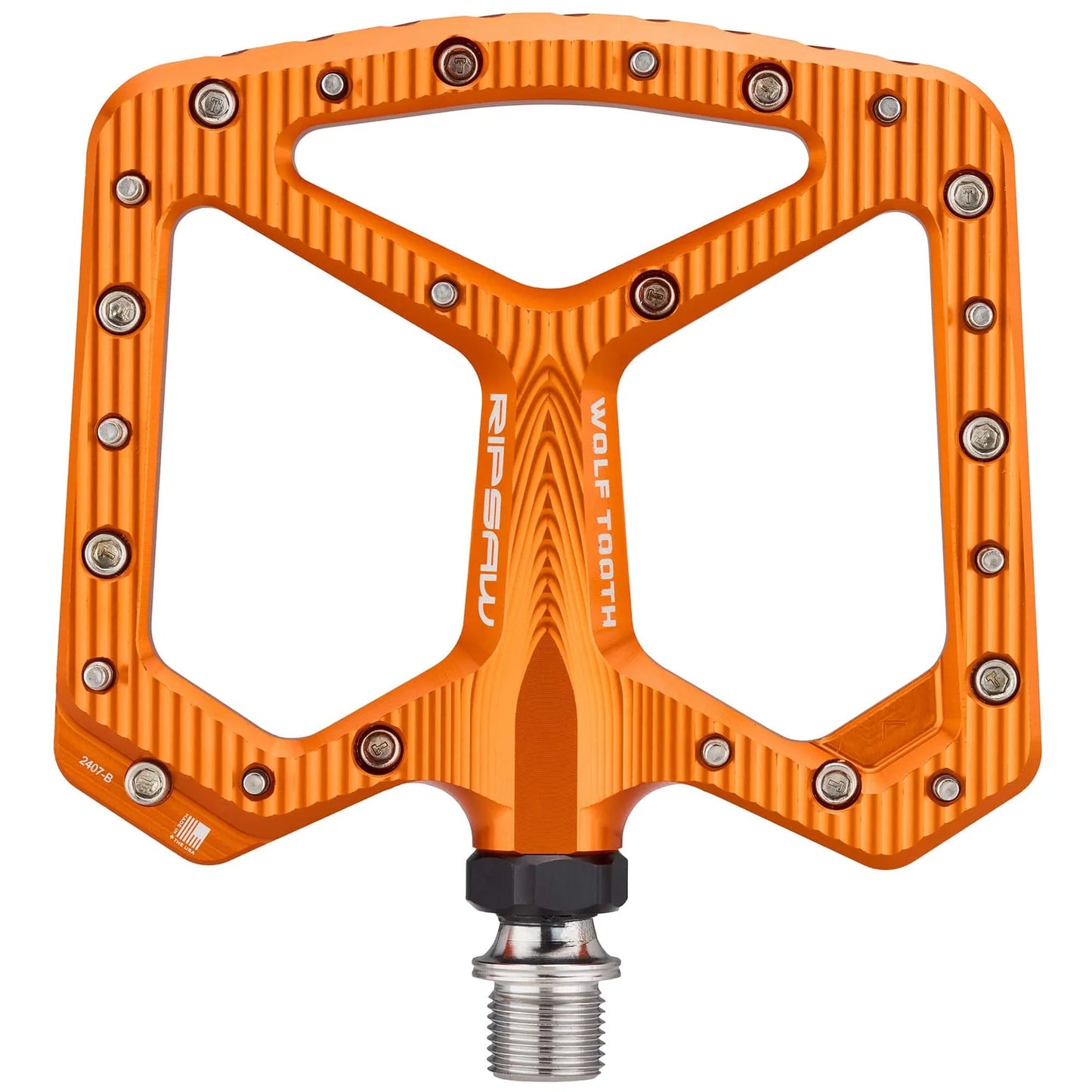 Pedali piatti WOLF TOOTH RIPSAW arancioni