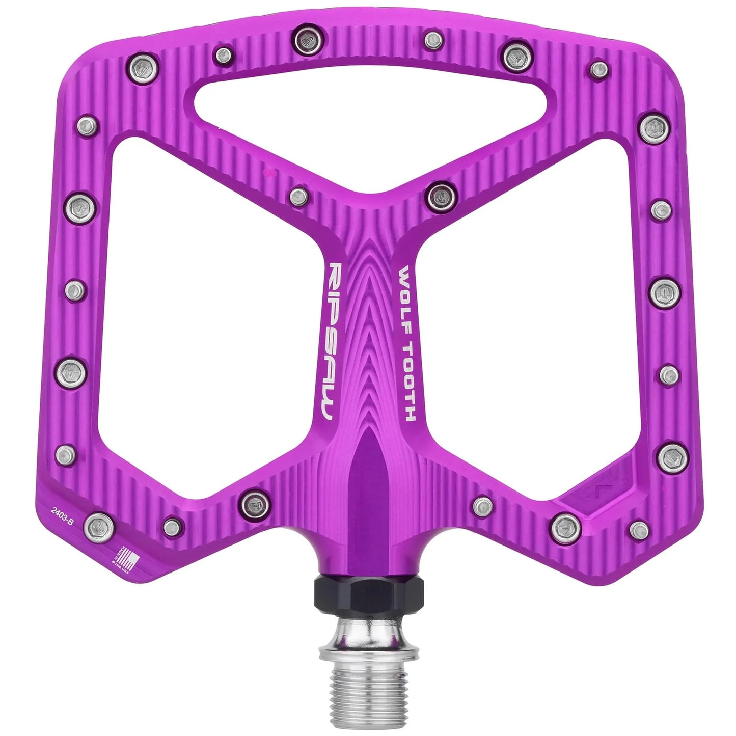 Pedali piatti WOLF TOOTH RIPSAW viola