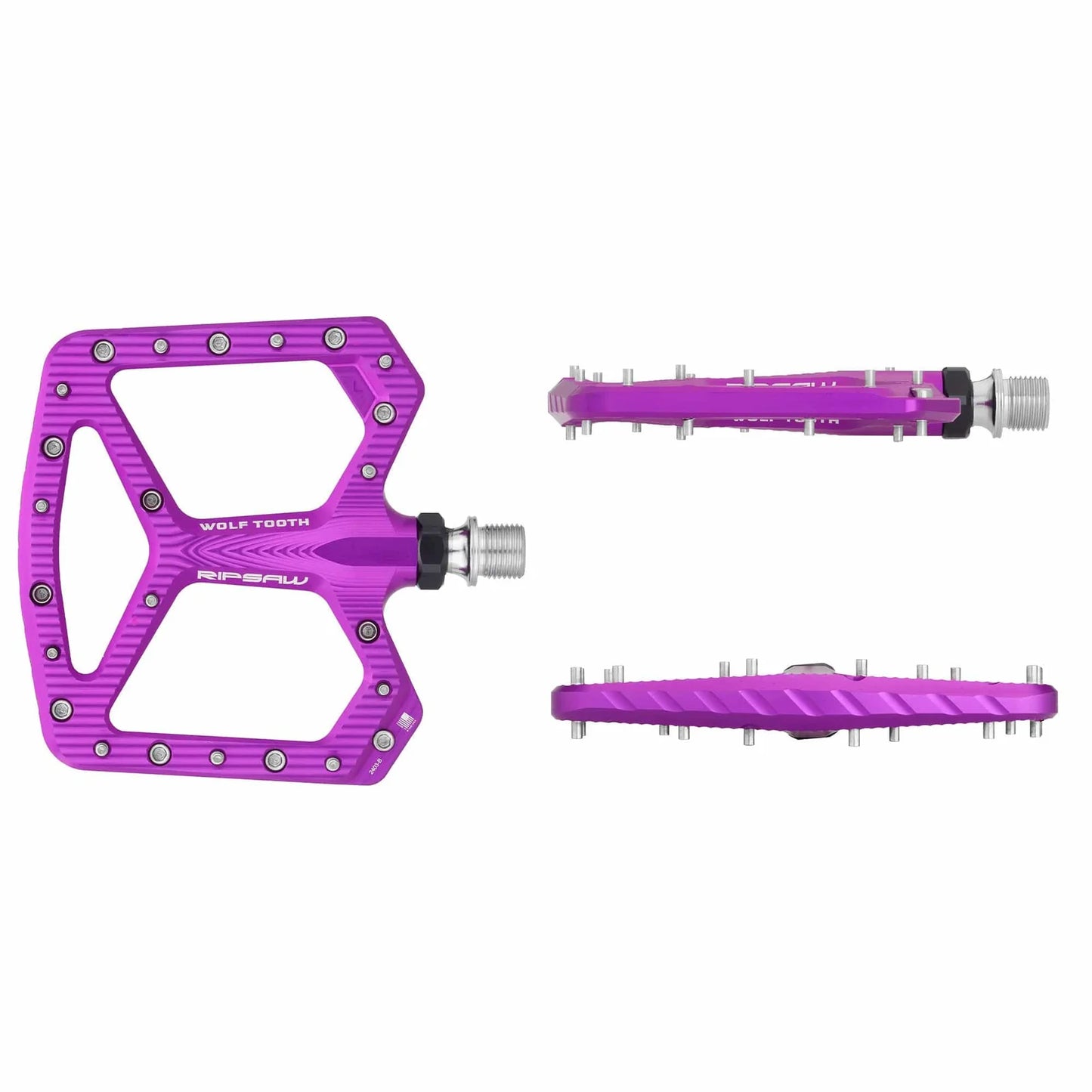 Pedali piatti WOLF TOOTH RIPSAW viola