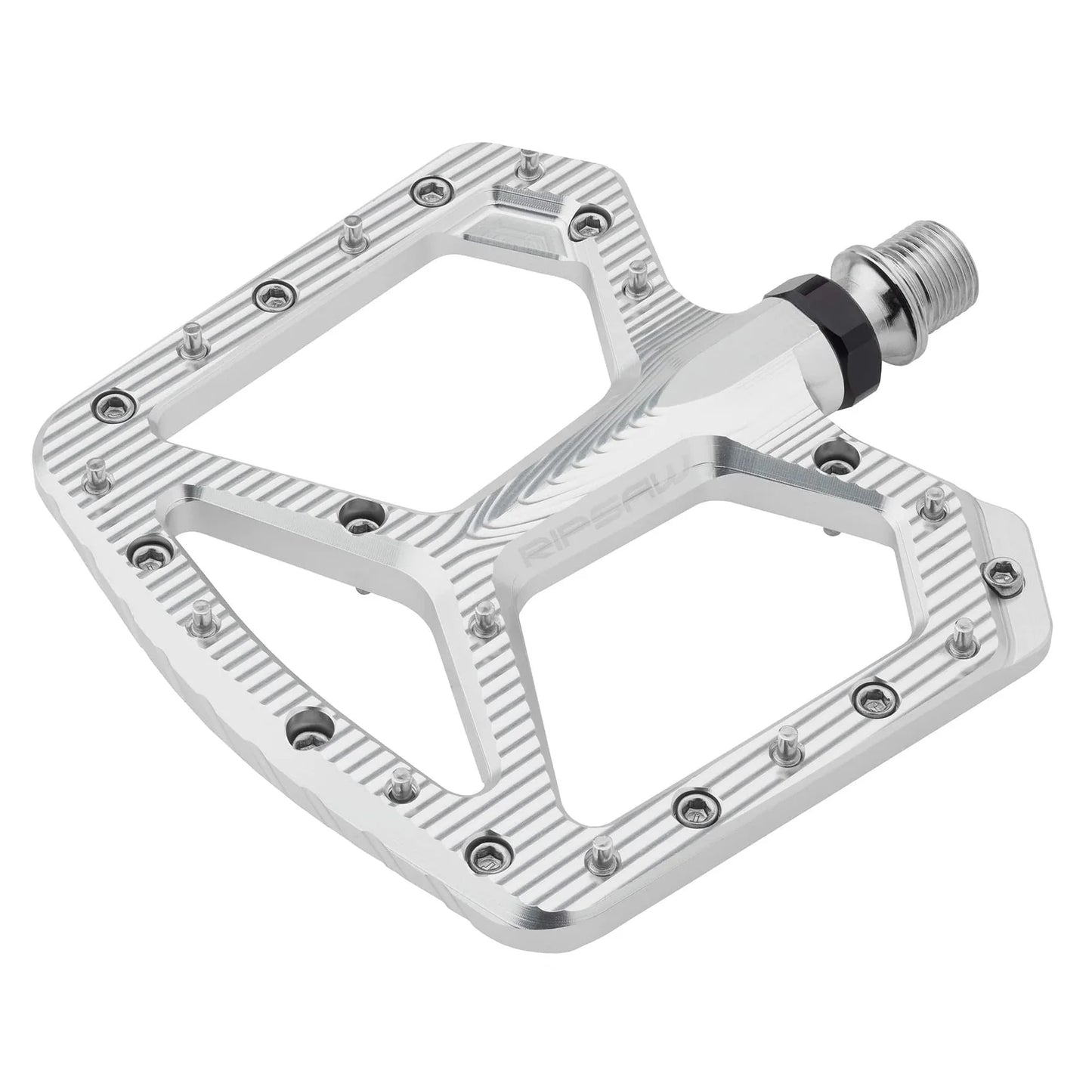Pedali piatti WOLF TOOTH RIPSAW argento
