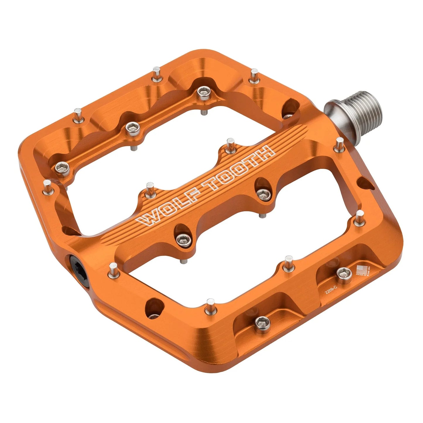 Pedali piatti WOLF TOOTH WAVEFORM Small Orange