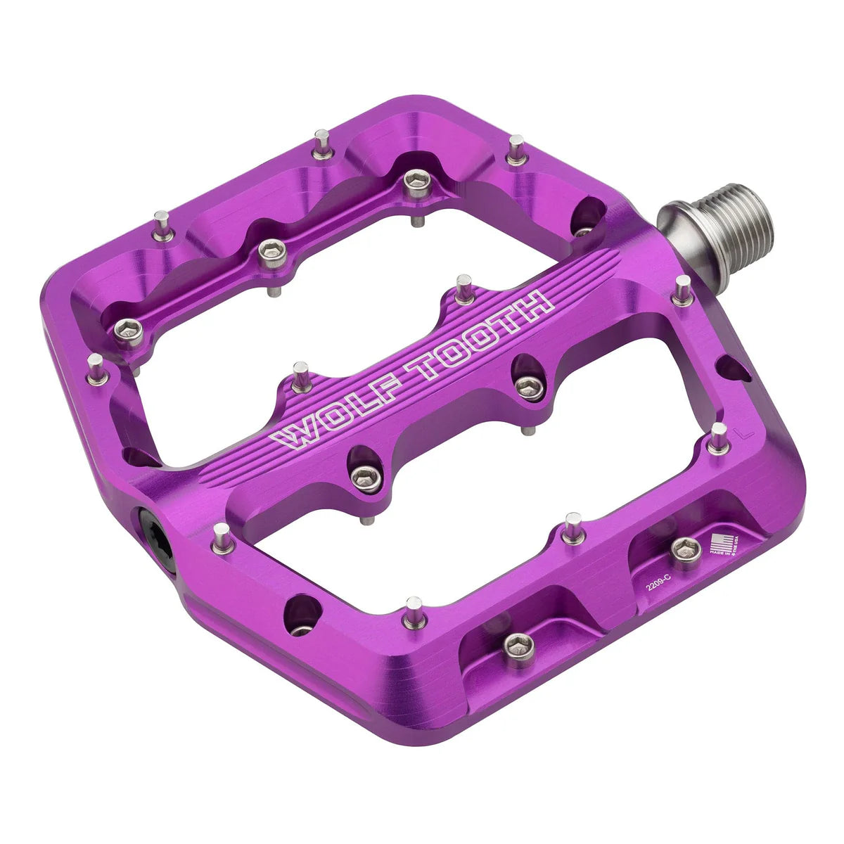 Pedali piatti WOLF TOOTH WAVEFORM Small Violet