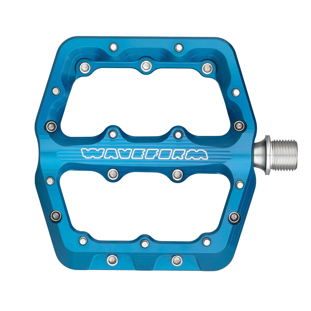 Pedali piatti WOLF TOOTH WAVEFORM Small blu
