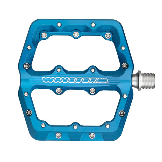 Pedali piatti WOLF TOOTH WAVEFORM Small blu