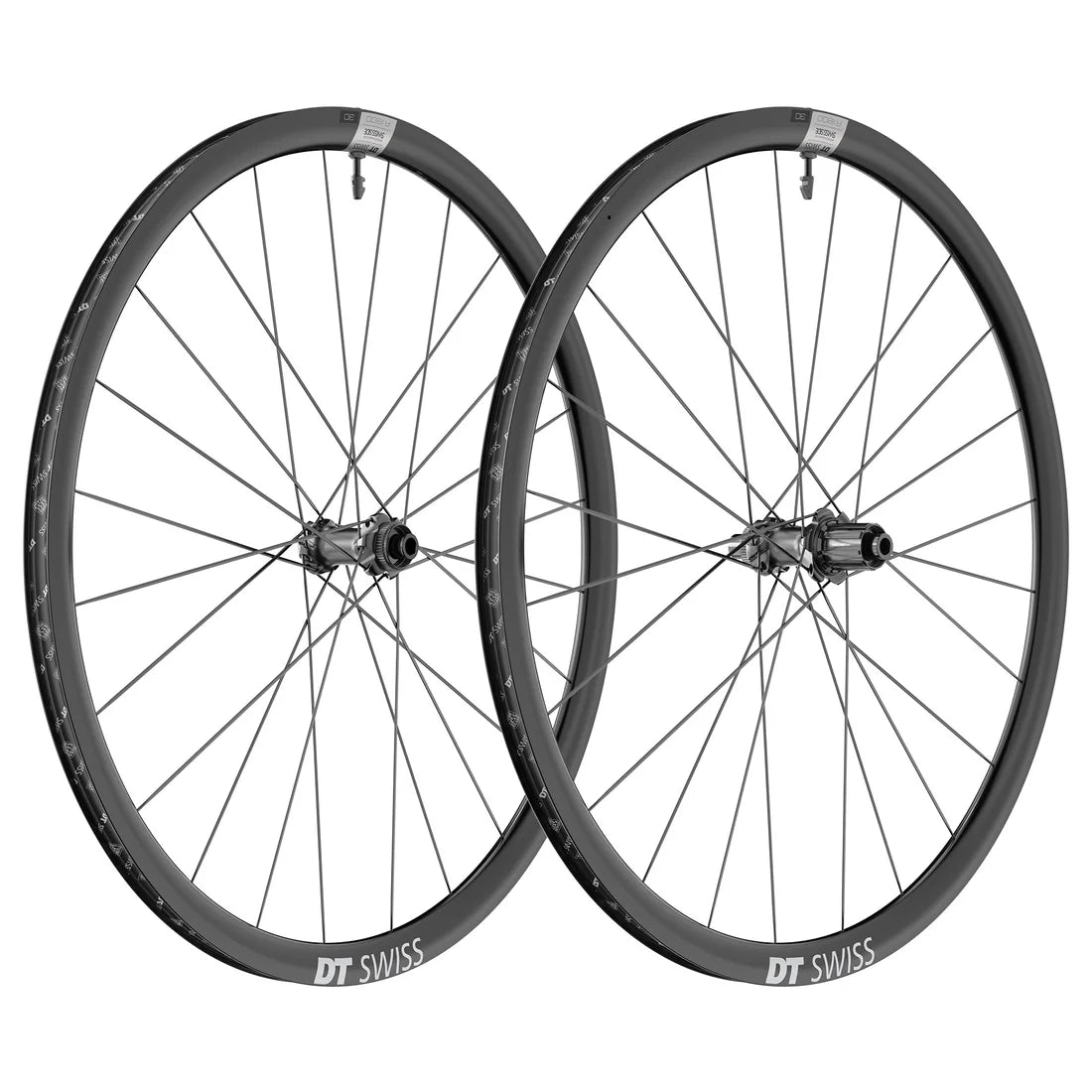 Coppia di ruote DT SWISS A 1800 SPLINE 30 DISC (bloccaggio centrale)