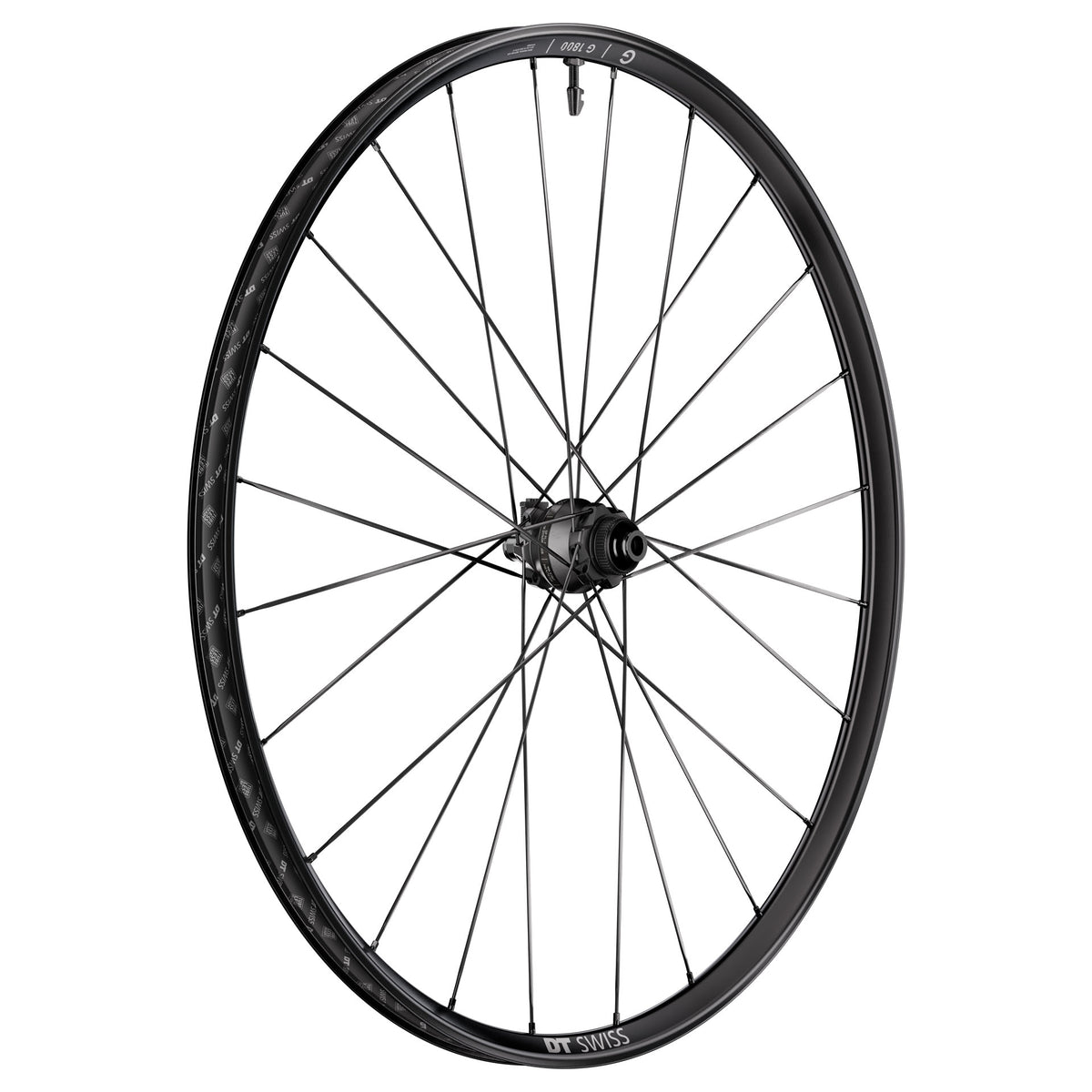 Ruota Anteriore DT SWSISS G 1800 SPLINE 20 DISC Tubeless Ready (Center Lock) Dynamo
