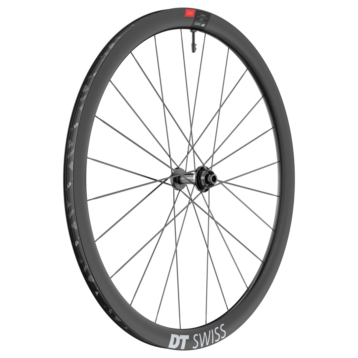 Ruota anteriore DT SWISS ARC 1100 DICUT 38 DISC Tubeless Ready (Center Lock)