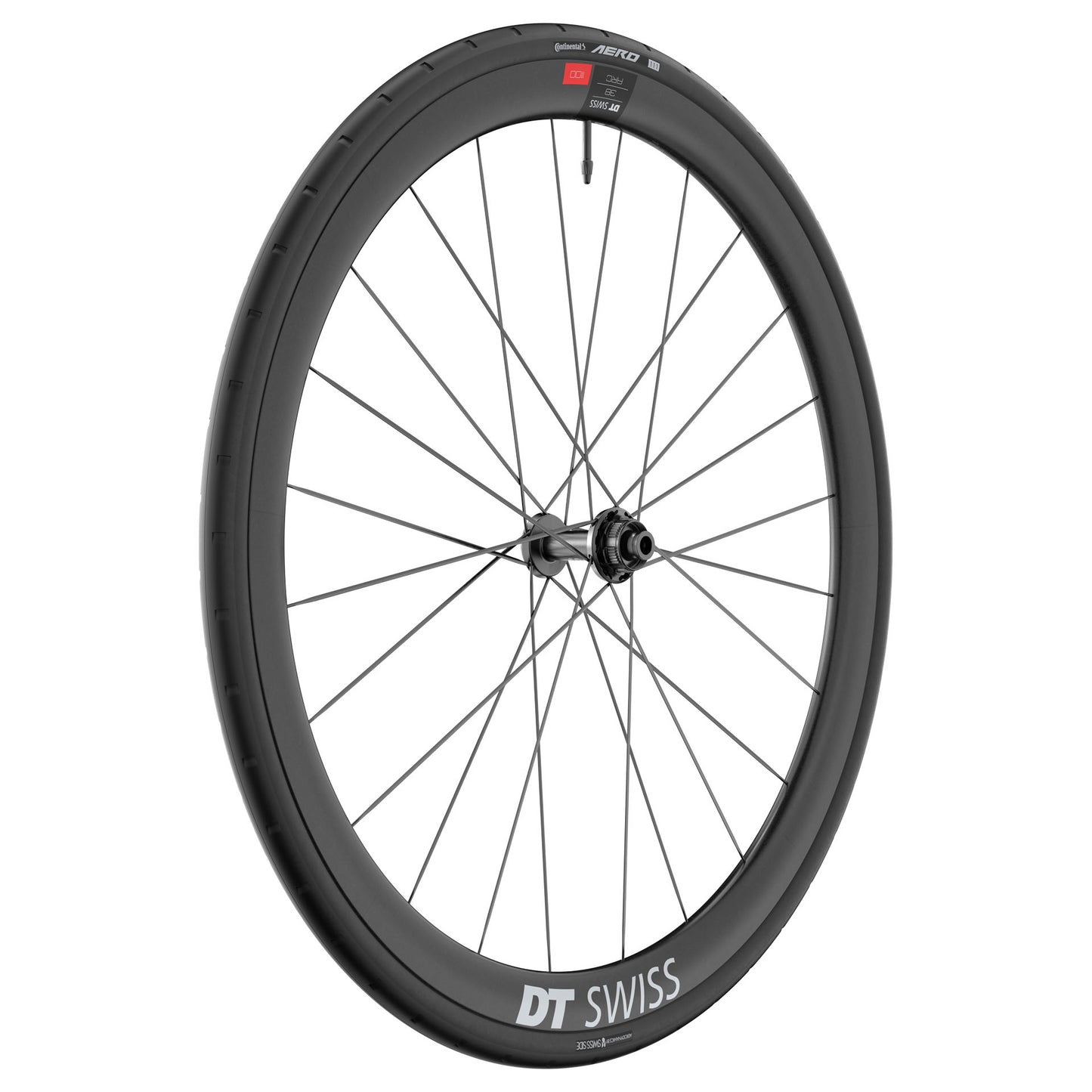 Ruota anteriore DT SWISS ARC 1100 DICUT WTS 38 Tubeless Ready (Center Lock)