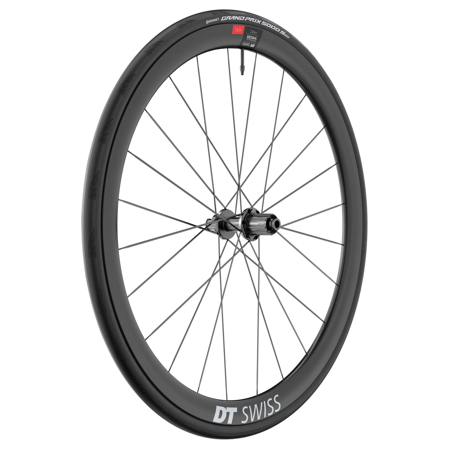 Ruota posteriore DT SWISS ARC 1100 DICUT WTS 38 Tubeless Ready (Center Lock)