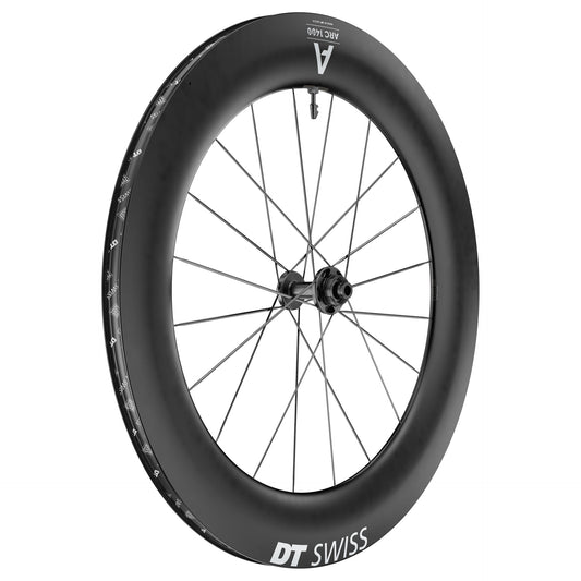 DT SWISS ARC 1400 DICUT 85 ruota anteriore tubeless (bloccaggio centrale)
