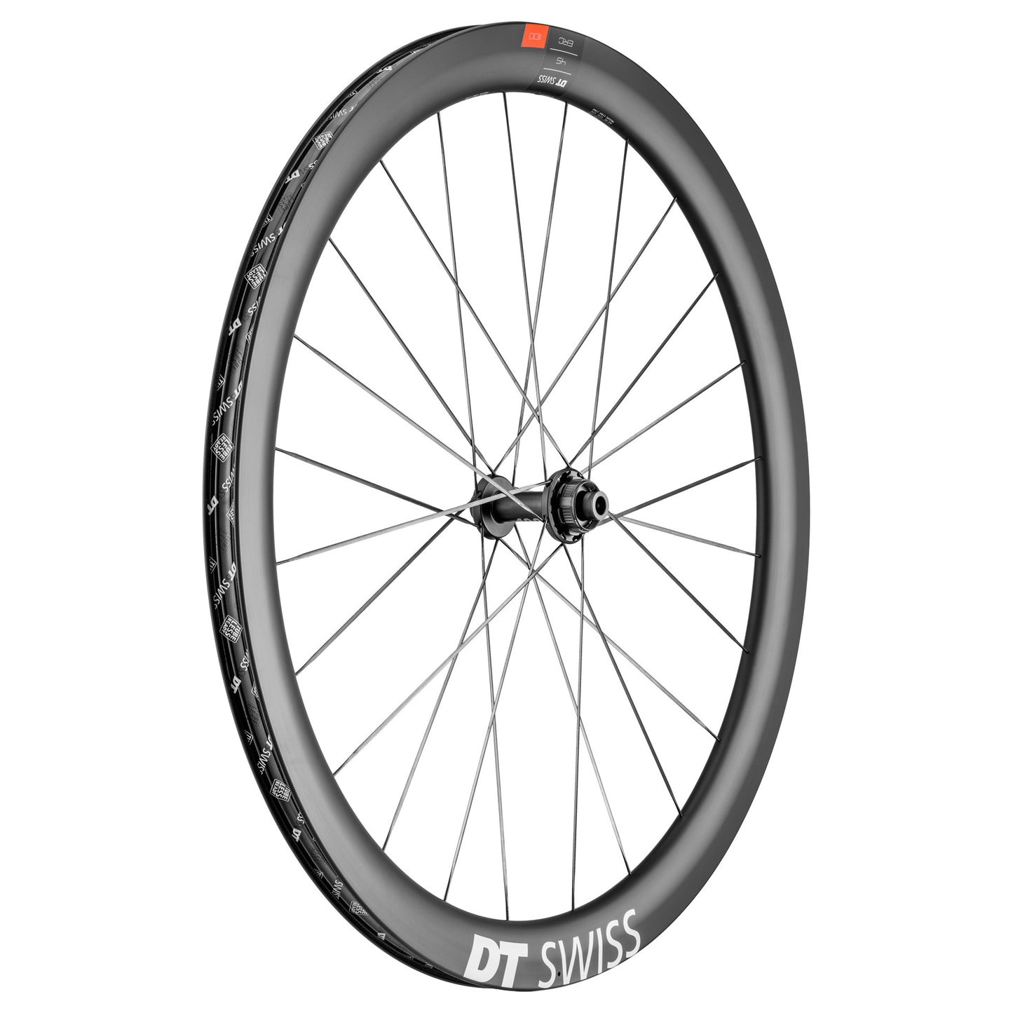 Ruota anteriore DT SWISS ERC 1100 DICUT 45 DISC Tubeless Ready (Center Lock)