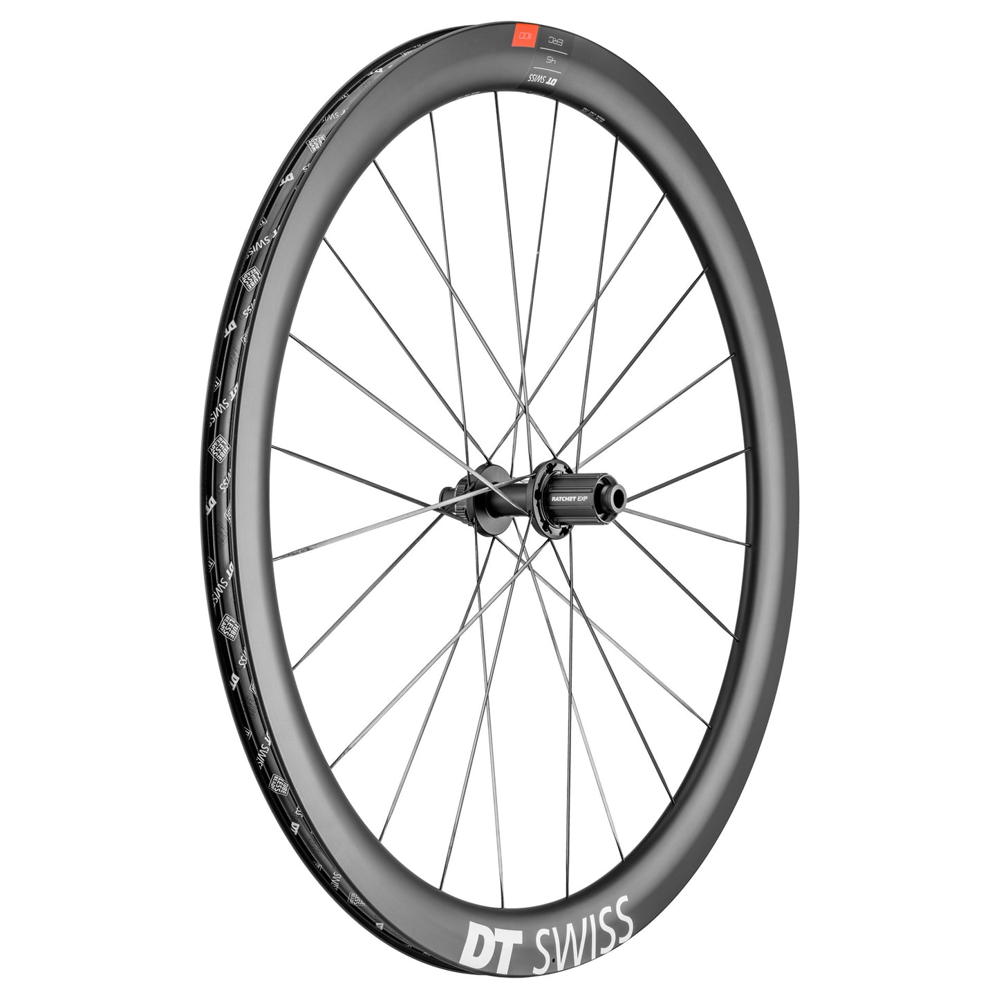 Ruota posteriore DT SWISS ERC 1100 DICUT 45 DISC Tubeless Ready (Center Lock)