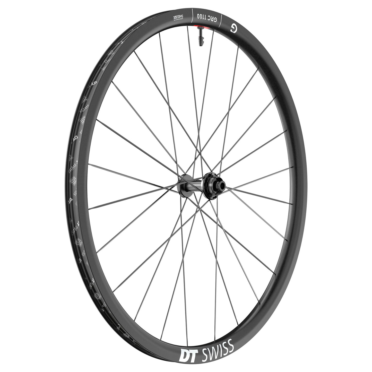 Ruota anteriore DT SWISS GRC 1100 DICUT 30 DISC Tubeless Ready (Center Lock)