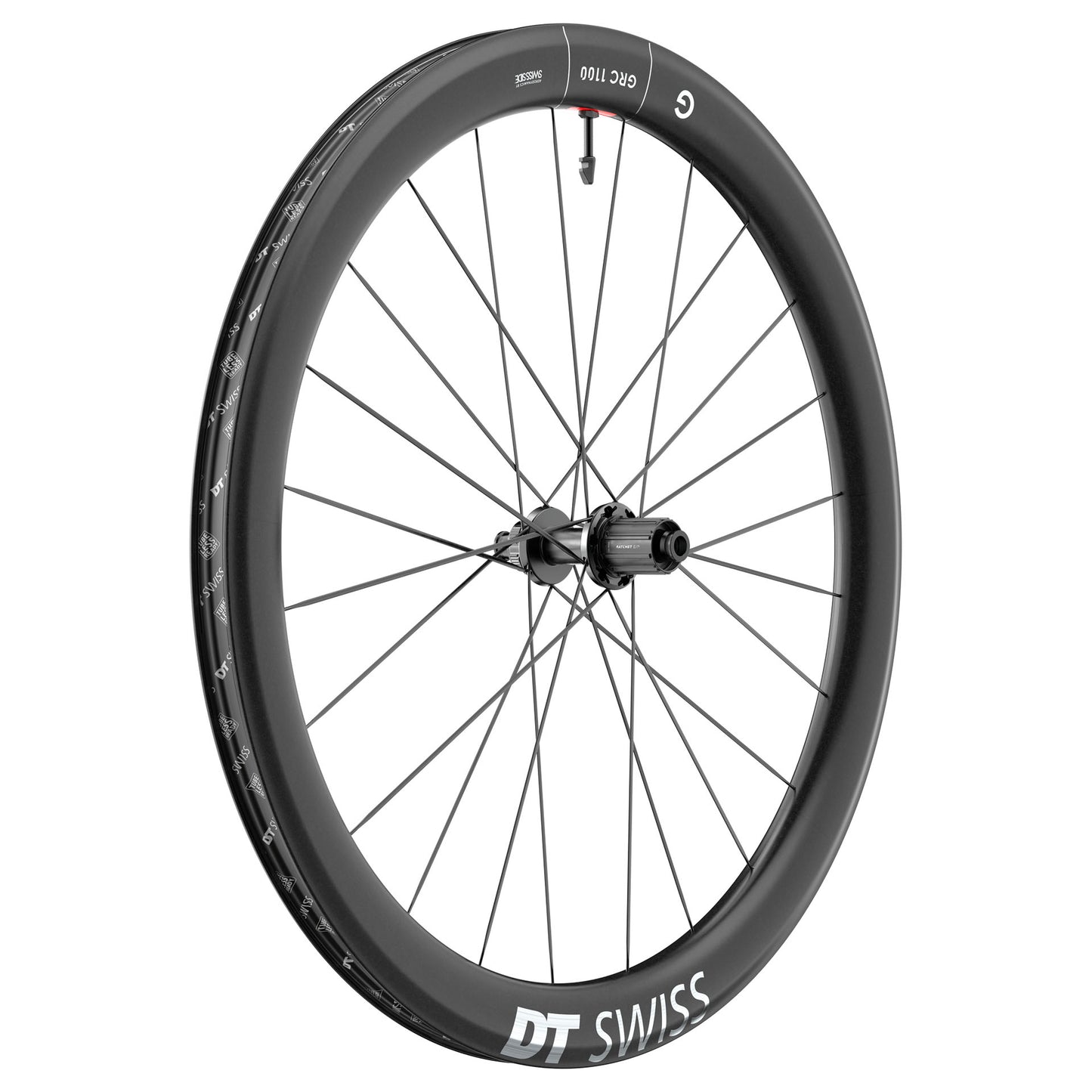 Paio di ruote DT SWISS GRC 1100 DICUT 50 DISC Tubeless Ready (Center Lock)