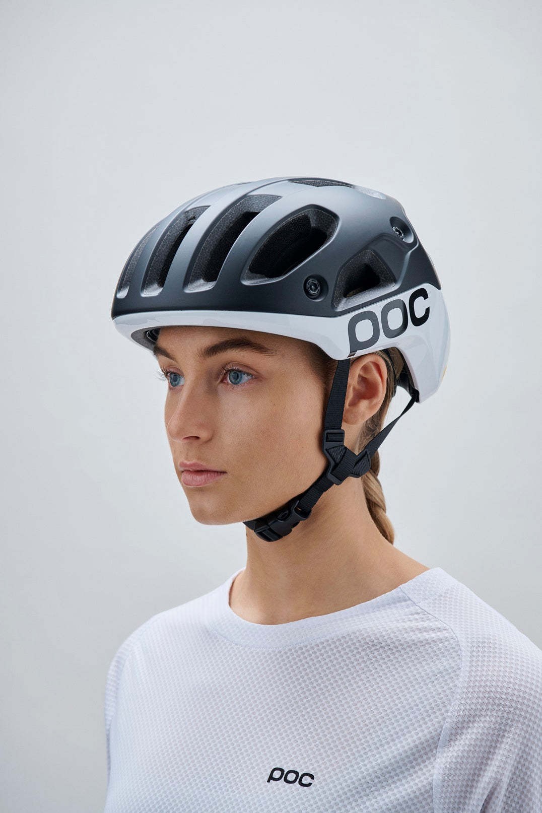 POC CULARIS PURE Casco MTB Bianco/Nero Opaco