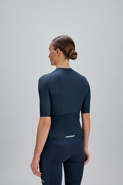 Maglia POC PRISTINE Donna Maniche Corte Blu Navy