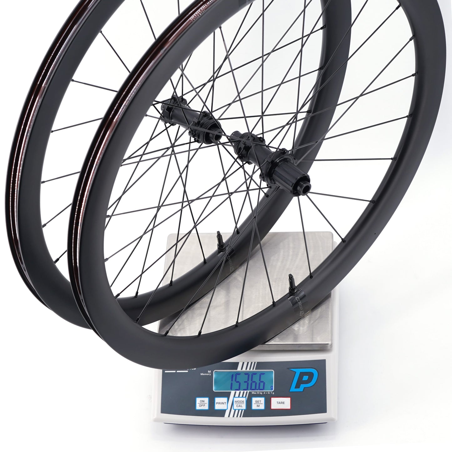 Coppia di ruote SCOM CORSA 45 Tubeless Ready (bloccaggio centrale)