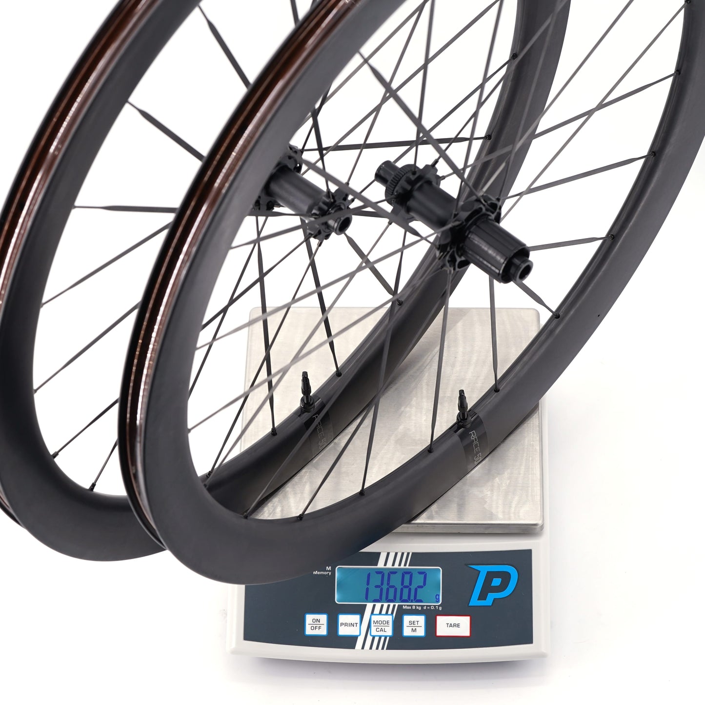 Coppia di ruote SCOM RACE Tubeless Ready (bloccaggio centrale)