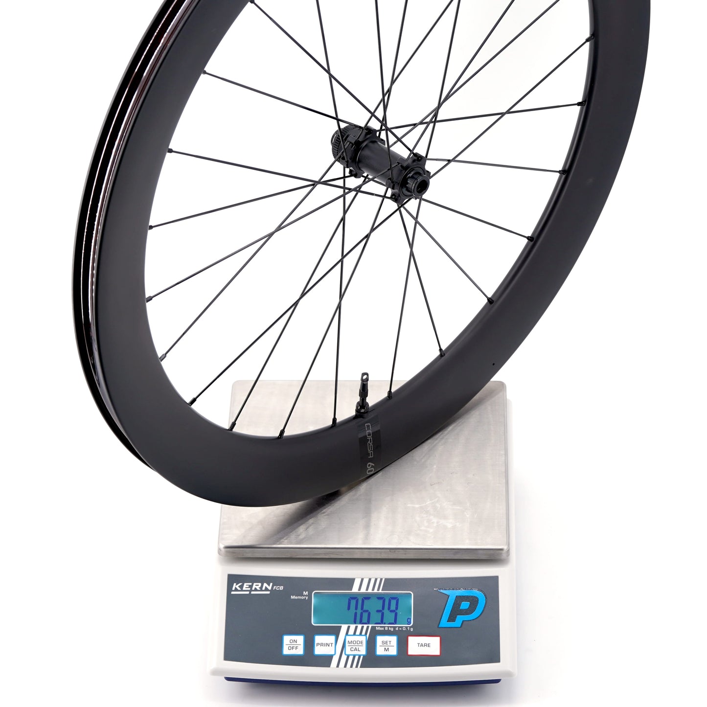 Coppia di ruote SCOM CORSA 60 Tubeless Ready (bloccaggio centrale)