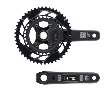 Guarnitura con misuratore di potenza INPEAK POWERCRANK-E TWIN2 LR Shimano GRX RX820-2