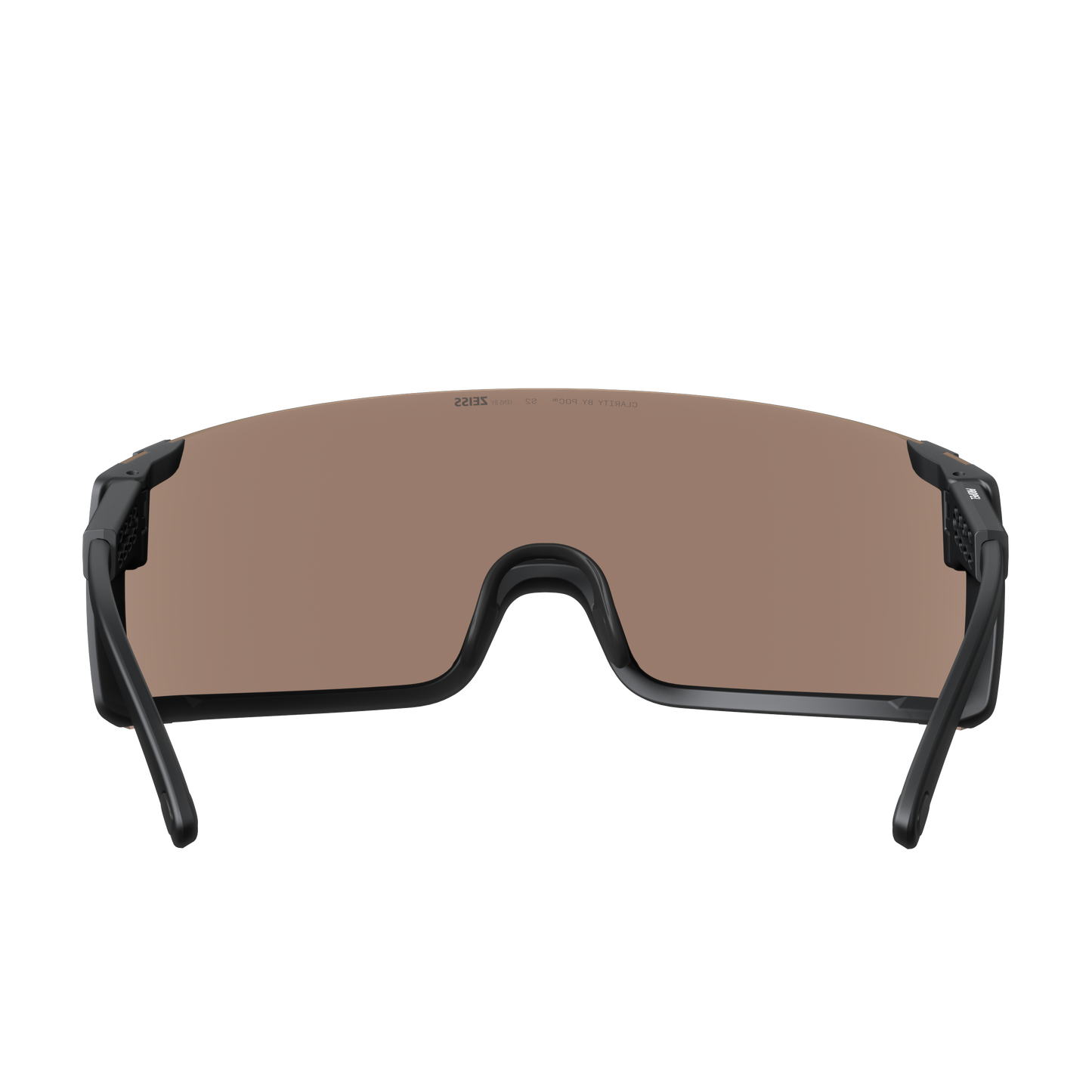 POC PROPEL + Occhiali neri Clarity Trail Lente argento parzialmente soleggiata