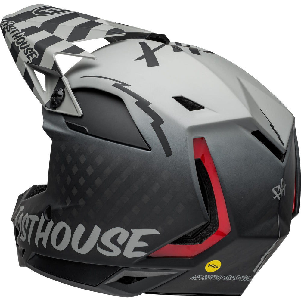 Casco MTB BELL FULL-10 MIPS SPHERICAL Grigio/Nero