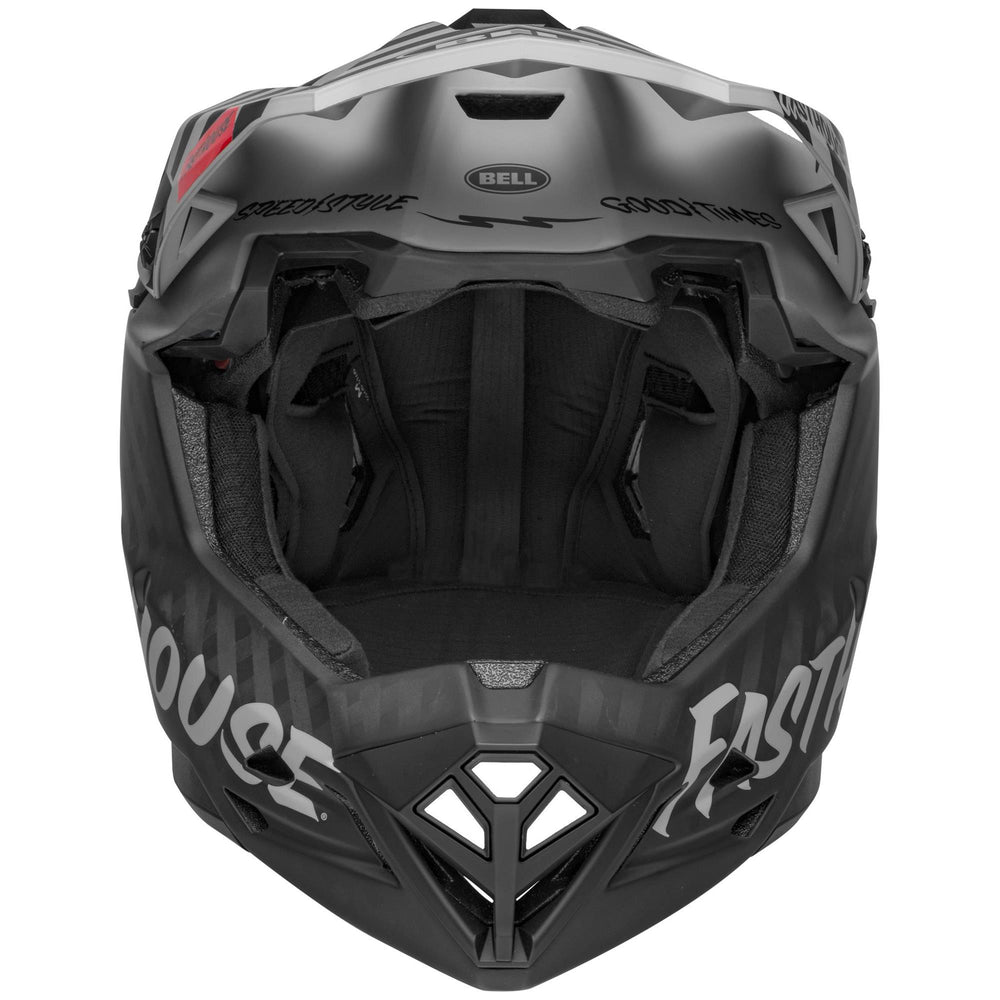 Casco MTB BELL FULL-10 MIPS SPHERICAL Grigio/Nero