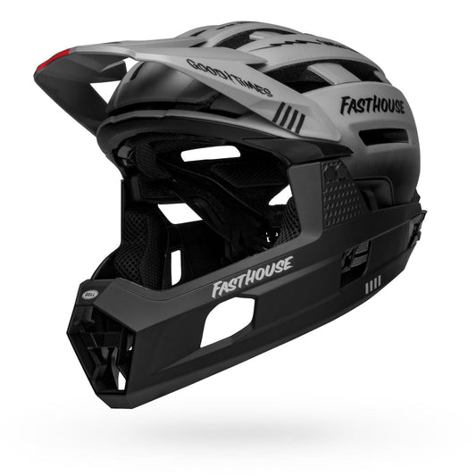 Casco MTB BELL SUPER AIR R MIPS Grigio/Nero