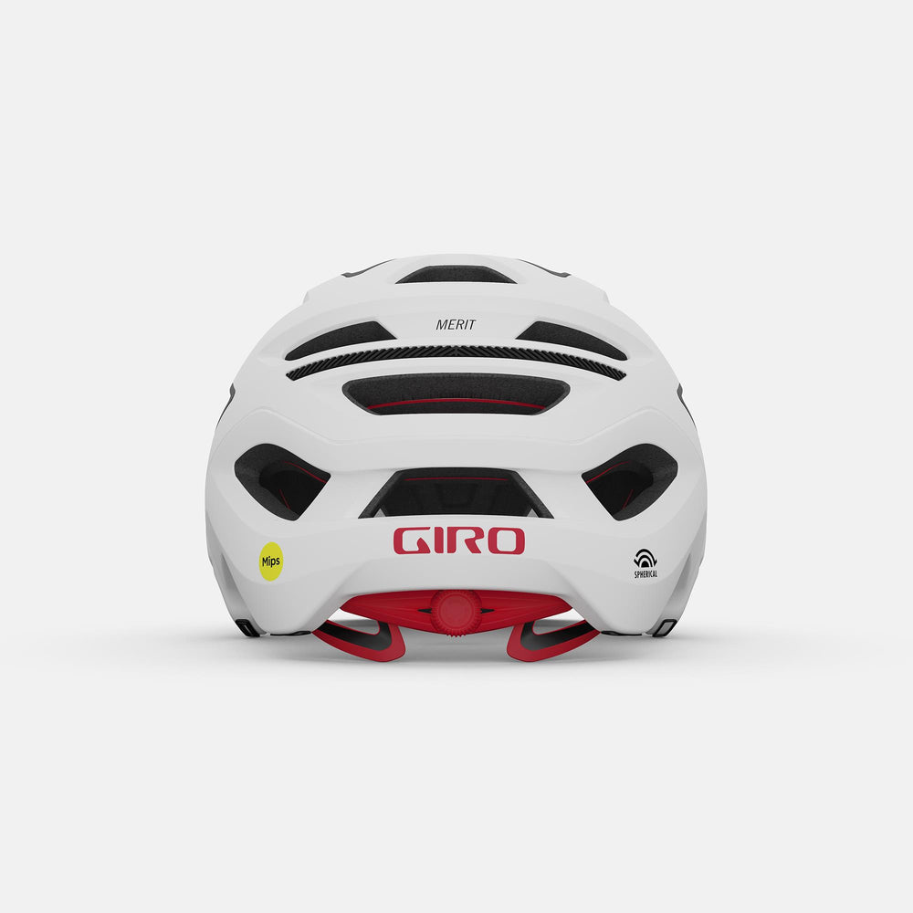 Casco MTB GIRO MERIT SPHERICAL Bianco/Nero opaco