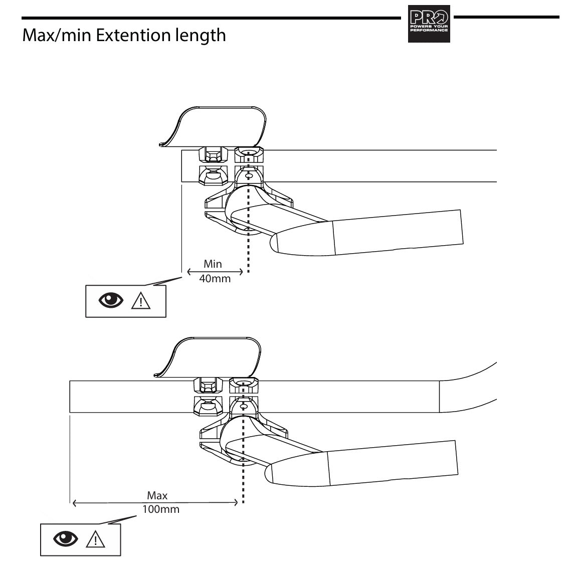 Estensore per gancio PRO MISSILE ALU Forma S