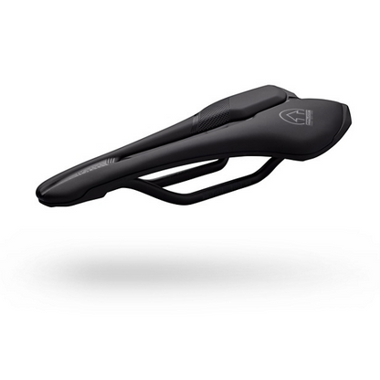 Sella PRO FALCON TEAM 142mm Rotaie Carbonio Nero