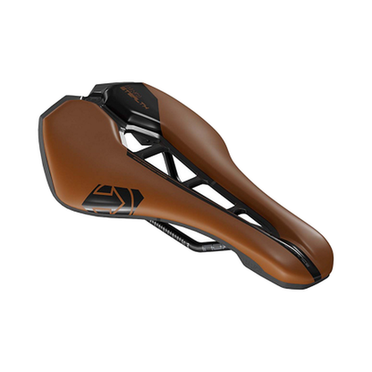 Sella PRO STEALTH PERFORMANCE CURVED 152mm Rotaie Acciaio Marrone