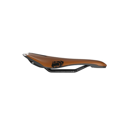 Sella PRO STEALTH PERFORMANCE CURVED 152mm Rotaie Acciaio Marrone