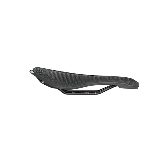 Sella PRO 3D TEAM 152 mm binari in carbonio nero