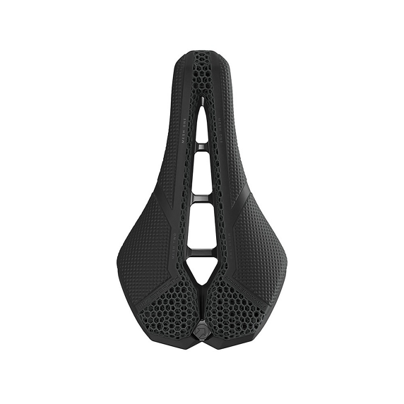Sella PRO 3D TEAM 152 mm binari in carbonio nero