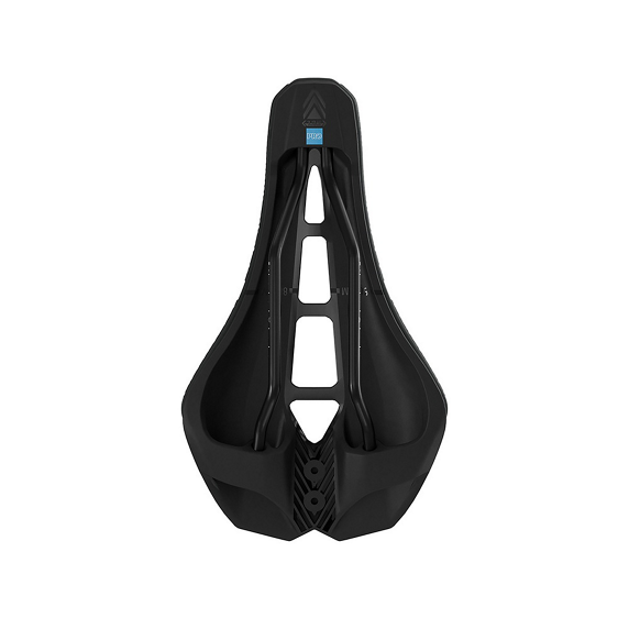 Sella PRO 3D TEAM 152 mm binari in carbonio nero