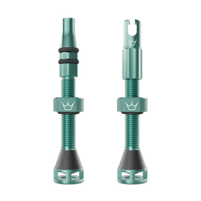 Valvole Tubeless PEATY'S HOLESHOT FAST FLOW 42mm (x2) Verde