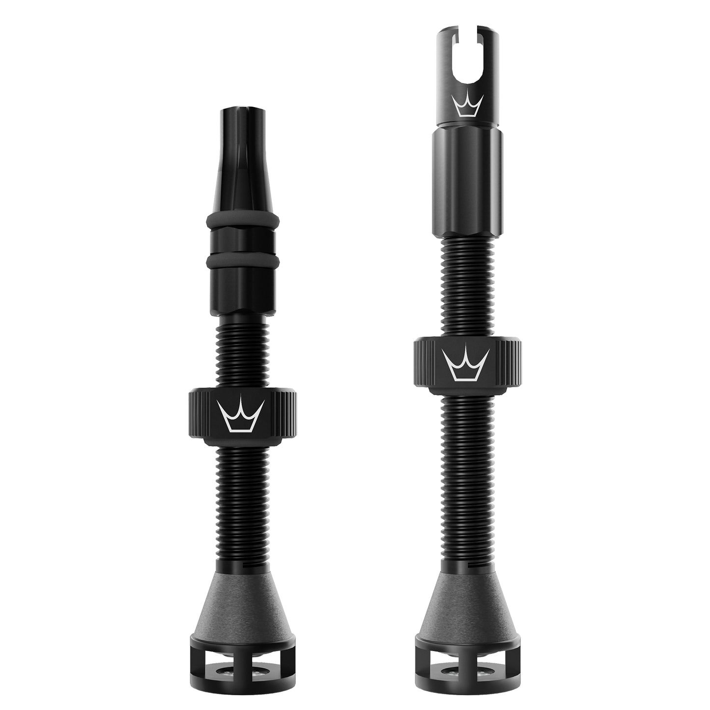 Valvole tubeless PEATY'S HOLESHOT FAST FLOW MX 42/60 mm (x2) Nero