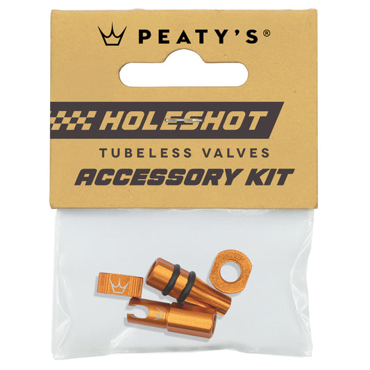 Kit di tappi e nippli arancioni PEATY'S HOLESHOT FAST FLOW