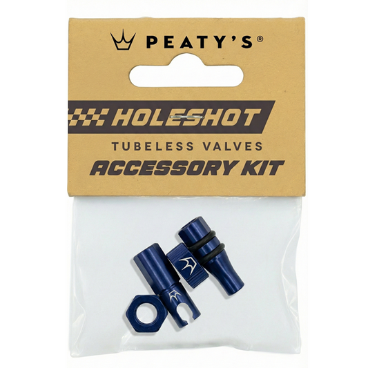 Kit tappi e nippli PEATY'S HOLESHOT FAST FLOW Blu