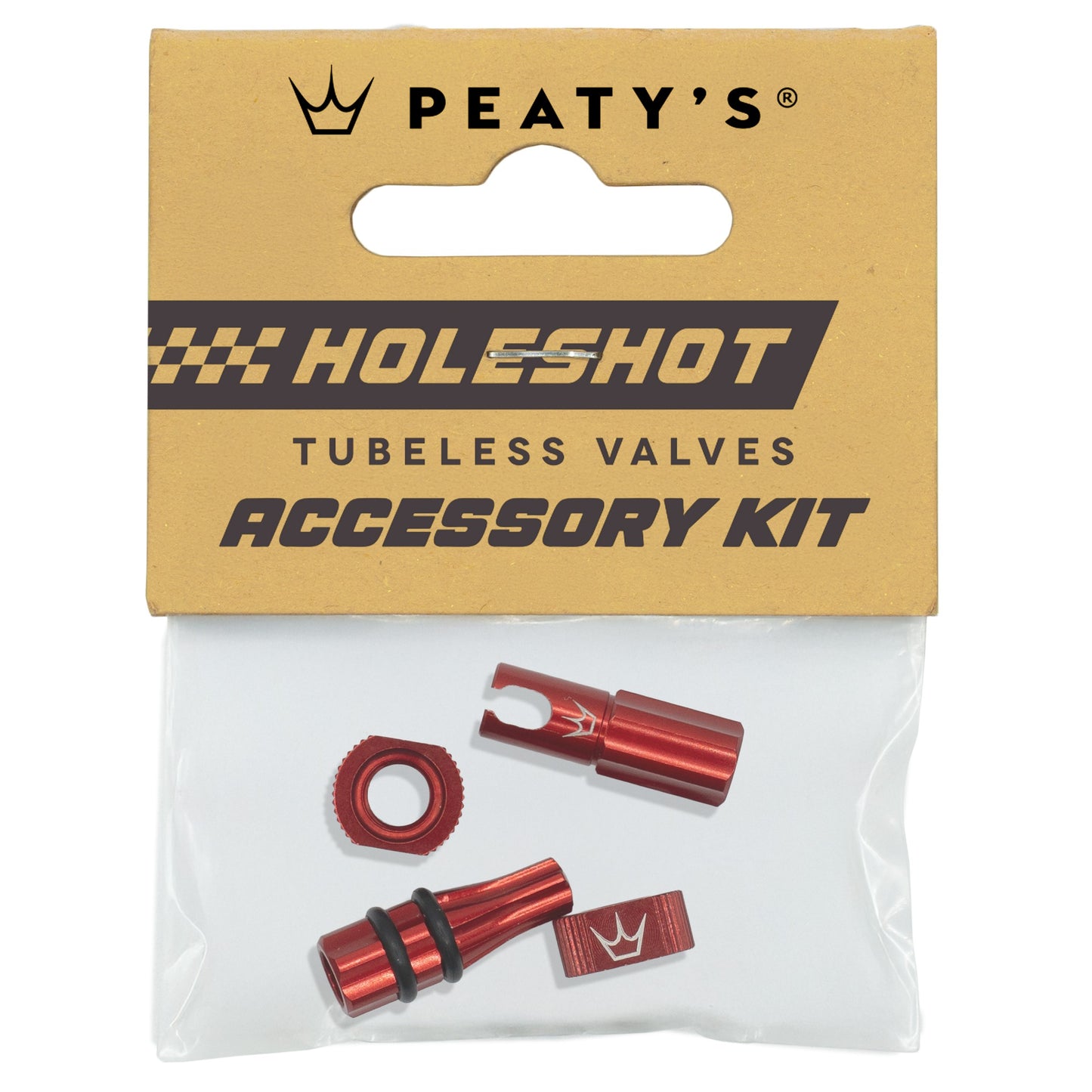 Kit tappi e nippli PEATY'S HOLESHOT FAST FLOW Rosso